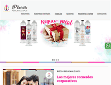 Tablet Screenshot of piscospersonalizados.com